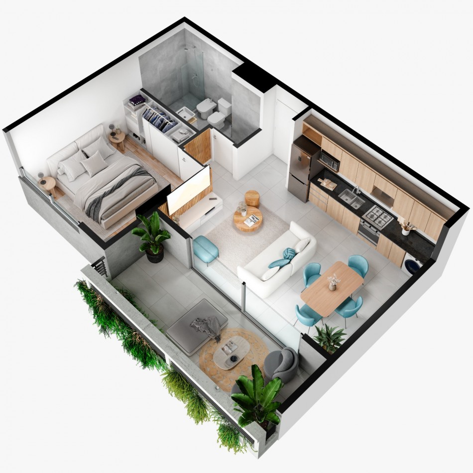 Emprendimiento SOGNO III - Departamentos a Estrenar en Haedo con Financiacion