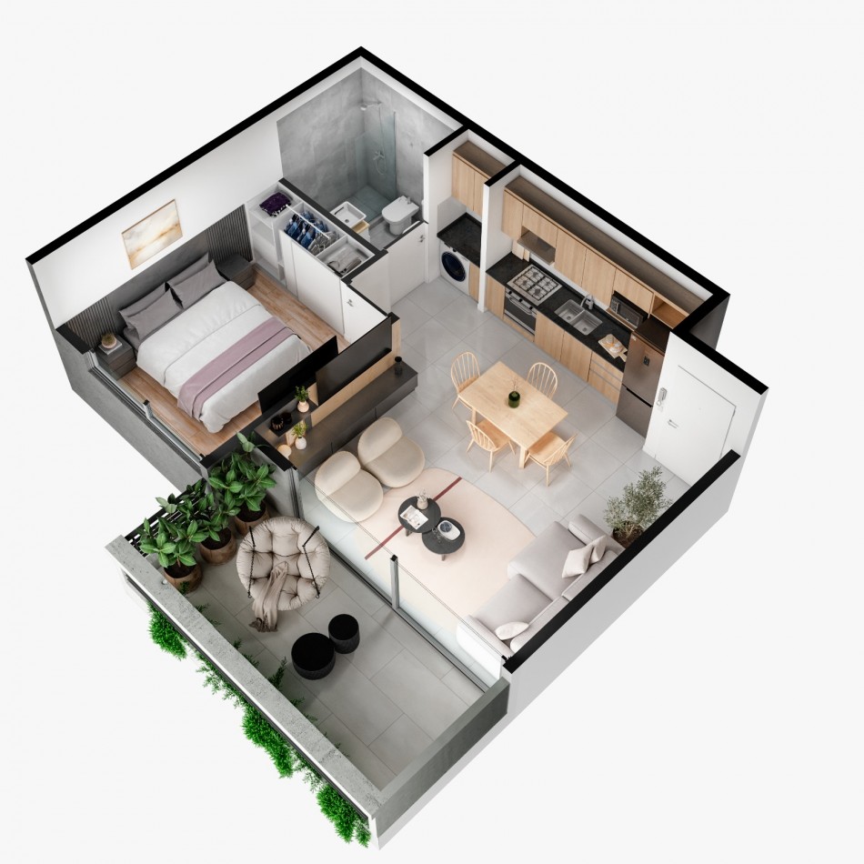 Emprendimiento SOGNO III - Departamentos a Estrenar en Haedo con Financiacion